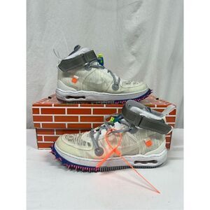 Size 9 OG ALL Nike Air Force 1 Mid SP Mens Clear White Blue DO6290-100‎